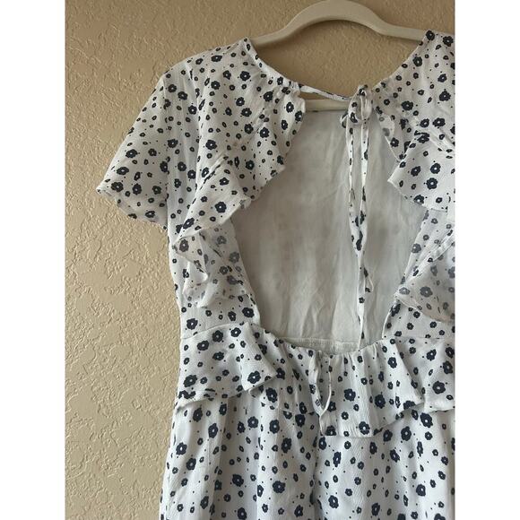 Princess Polly Nate Open Back Floral Mini Dress Sz 4 - Picture 9 of 10